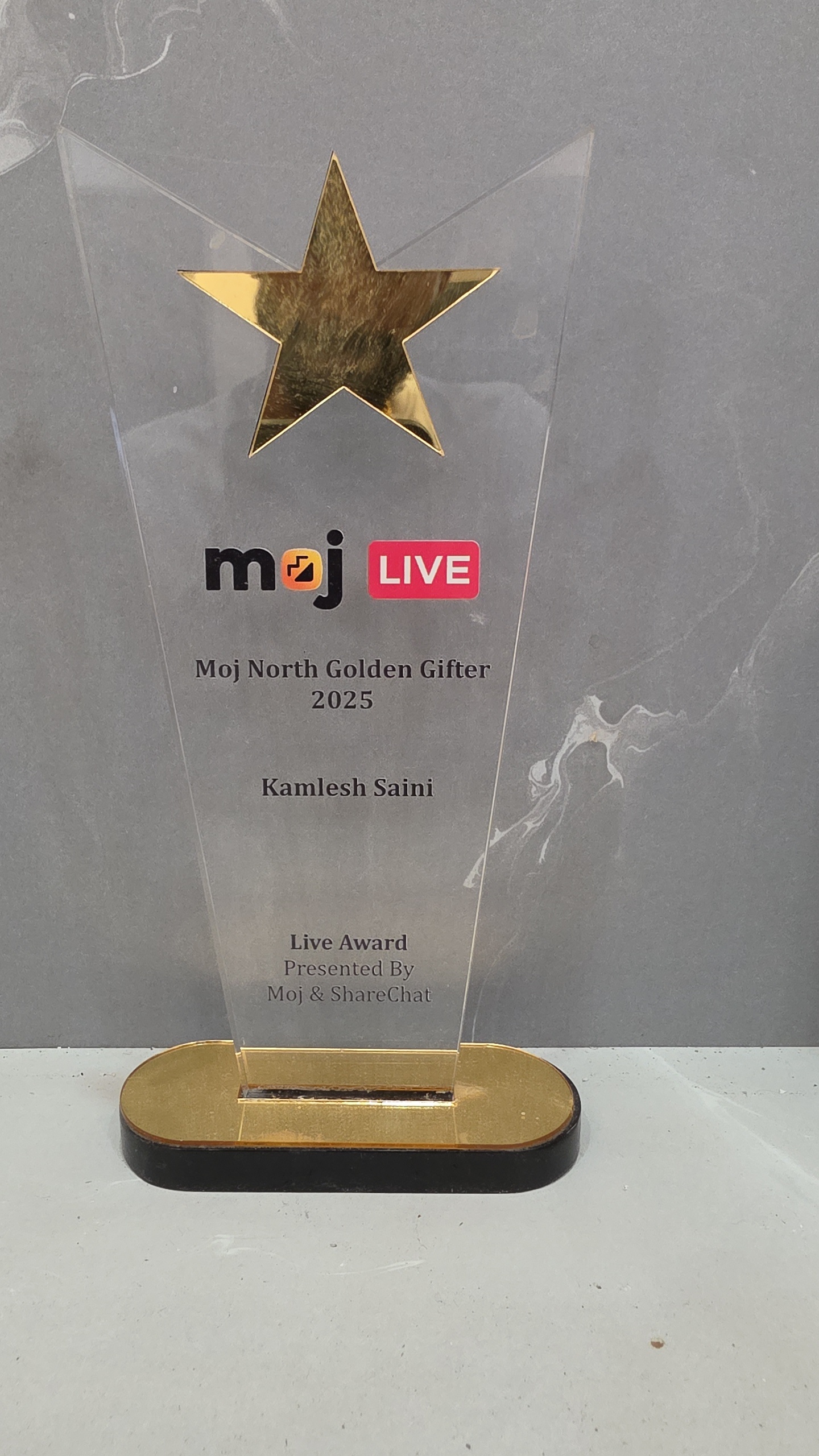 Moj North Golden Gifter 2025 Award